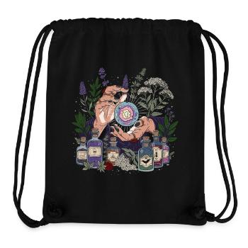 Mystical divination - Stanley/Stella Recycled Gym Bag - black - Front