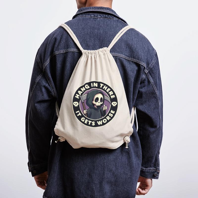 Halten Sie durch, es wird noch schlimmer Stanley/Stella recycelter Gym Bag
