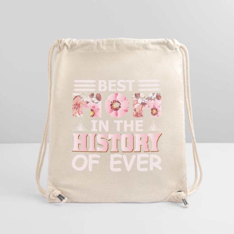 Die beste Mutter in der Geschichte eines lustigen Muttertagsgeschenks aller Zeiten Stanley/Stella recycelter Gym Bag