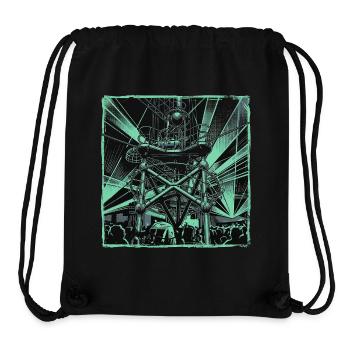 Electro Rave Party Festival - Stanley/Stella recycelter Gym Bag - Schwarz - Vorne