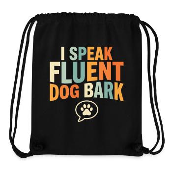 Technicien en chenil, assistant en chenil, soins aux animaux - Sac à cordon recyclé Stanley/Stella - noir - Devant
