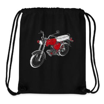 Simson - S50 - S51 - Moped - DDR - Stanley/Stella recycelter Gym Bag - Schwarz - Vorne