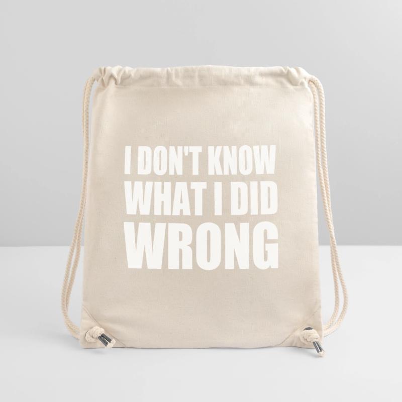 i don't know what i did wrong Sac à cordon recyclé Stanley/Stella