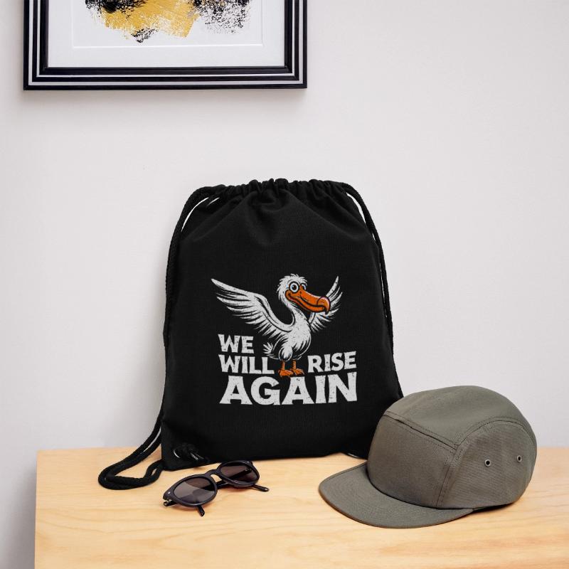 Dodo Vogel Design - We Will Rise Again Stanley/Stella recycelter Gym Bag
