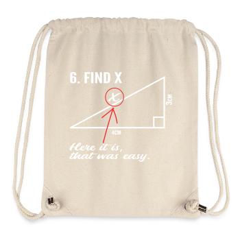 Suchen x - Stanley/Stella recycelter Gym Bag - Naturweiß - Vorne