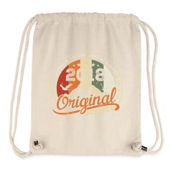 Octobre 2018 Cadeau D’anniversaire October 2018 - Sac à cordon recyclé Stanley/Stella - blanc naturel - Devant