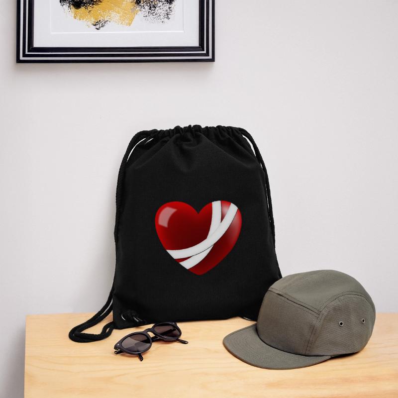 Wounded Heart Stanley/Stella Recycled Gym Bag