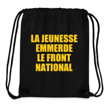 Fuck the National Front - Stanley/Stella Recycled Gym Bag - black - Front
