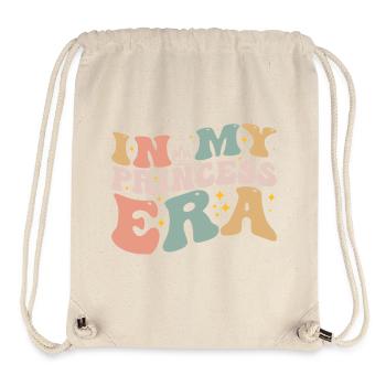 In My Princess Era | Princess Girls Kids Youth - Sac à cordon recyclé Stanley/Stella - blanc naturel - Devant