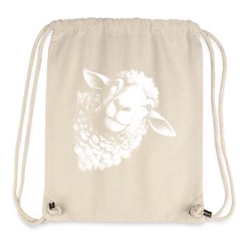 Sheep - Stanley/Stella Recycled Gym Bag - natural - Front