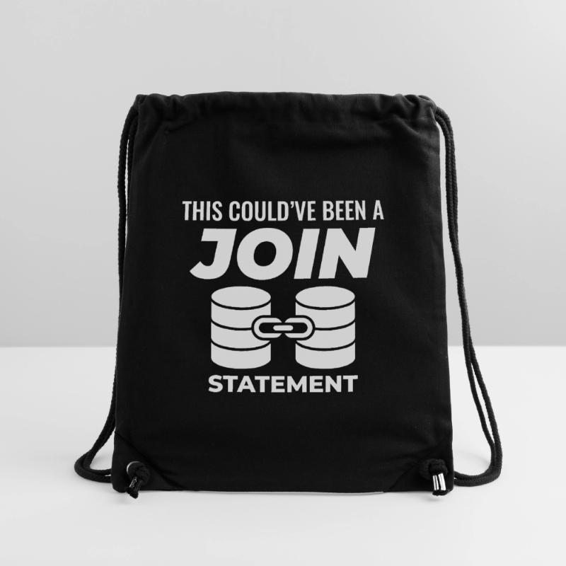 SQL Join Database Statement Programming Data Stanley/Stella Recycled Gym Bag