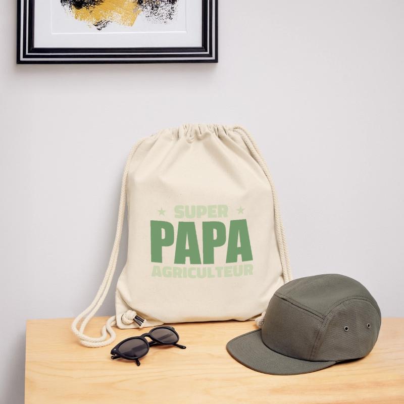 Super farmer dad Stanley/Stella Recycled Gym Bag
