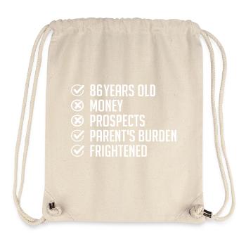 86 Jahre alt Humor Geschenk 86. Lustiger Geburtstag 86 Jahre alt - Stanley/Stella recycelter Gym Bag - Naturweiß - Vorne