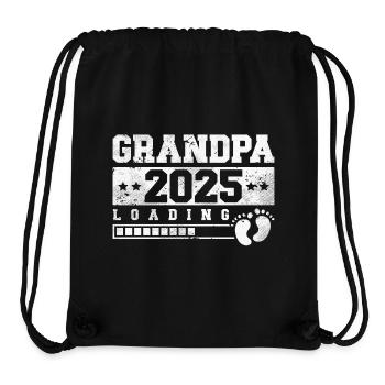 Opa 2025 loading - Stanley/Stella recycelter Gym Bag - Schwarz - Vorne