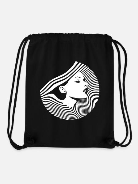 Goddess - Stanley/Stella recycelter Gym Bag - Schwarz