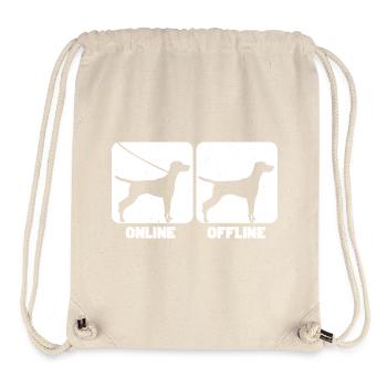 Vizsla - Stanley/Stella recycelter Gym Bag - Naturweiß - Vorne