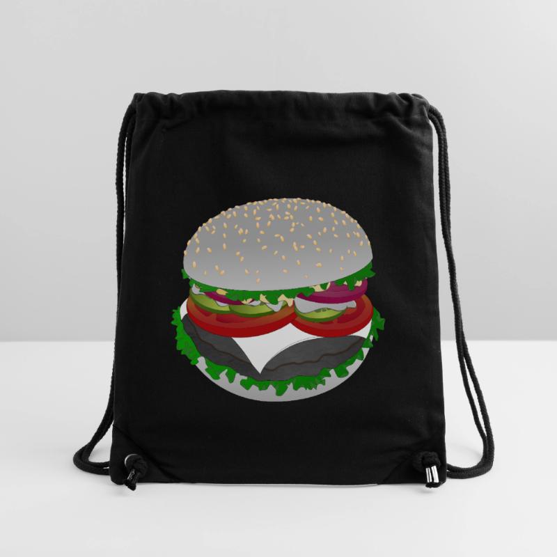 Style burger : Salade avec une bouchée Sac à cordon recyclé Stanley/Stella