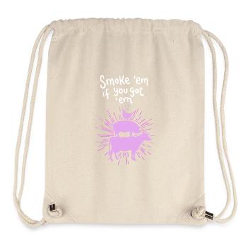 Meat for grilling - Stanley/Stella Recycled Gym Bag - natural - Front