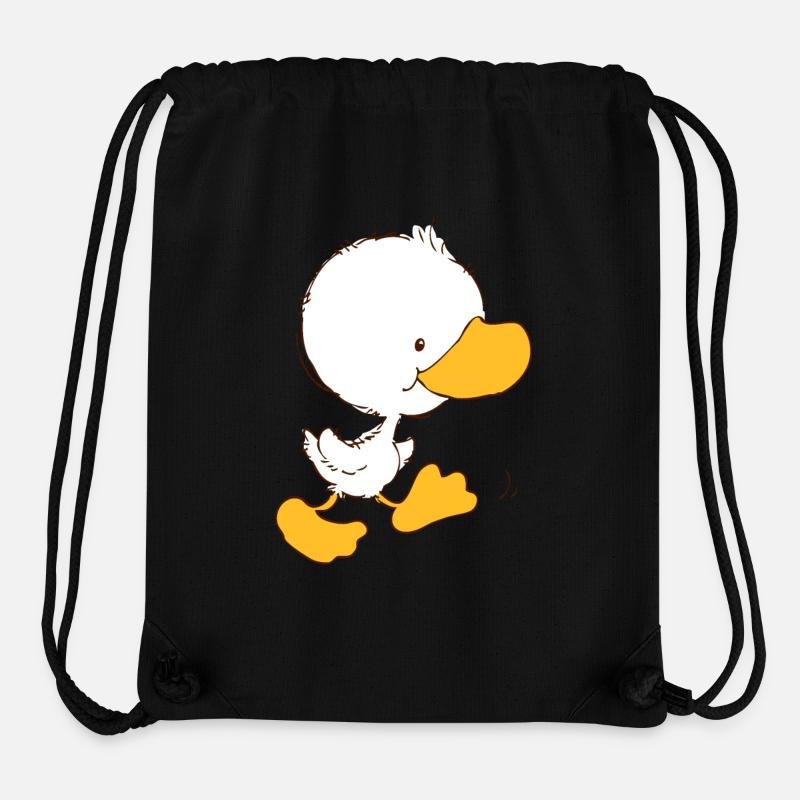 ffWalking Duckling - Stanley/Stella Recycled Gym Bag - black