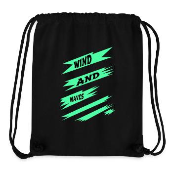 Free Spirit Freedom Lifestyle - Stanley/Stella Recycled Gym Bag - black - Front