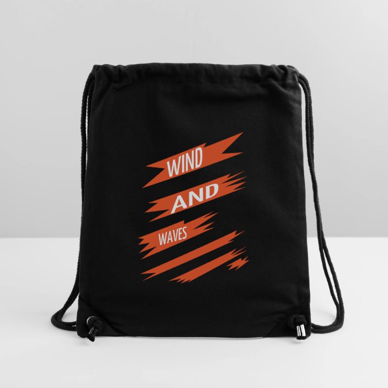 statement gift idea windsurfing techniques Stanley/Stella recycelter Gym Bag