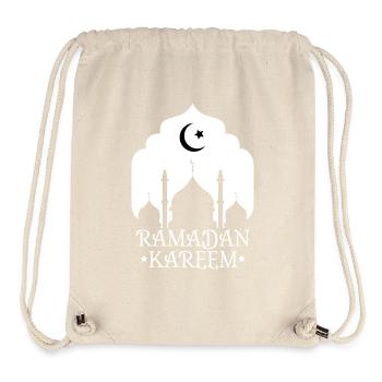 Ramadan Kareem White - Stanley/Stella Recycled Gym Bag - natural - Front