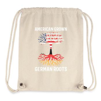 Amerikanisch Deutsch - Stanley/Stella recycelter Gym Bag - Naturweiß - Vorne