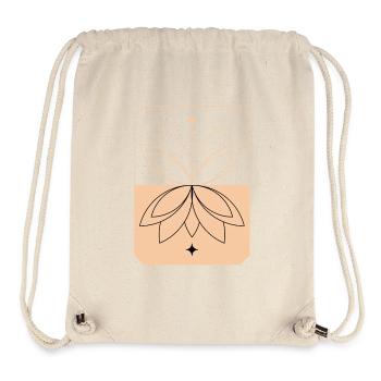 Lotus - Stanley/Stella recycelter Gym Bag - Naturweiß - Vorne