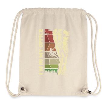 I’m In My Office – Kletterer & Outdoor Felsen - Stanley/Stella recycelter Gym Bag - Naturweiß - Vorne