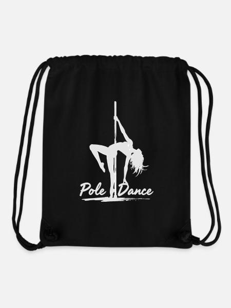 Pole Dance Poledancerin Silhouette Geschenk - Stanley/Stella recycelter Gym Bag - Schwarz