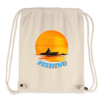 Fish Attack - Stanley/Stella Recycled Gym Bag - natural - Front