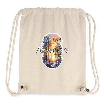 Adventure - Stanley/Stella Recycled Gym Bag - natural - Front