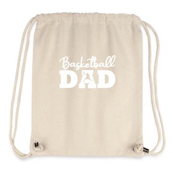 Humorgeschenk Vater des Basketballs - Stanley/Stella recycelter Gym Bag - Naturweiß - Vorne