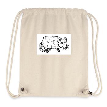 Opossum - Stanley/Stella recycelter Gym Bag - Naturweiß - Vorne