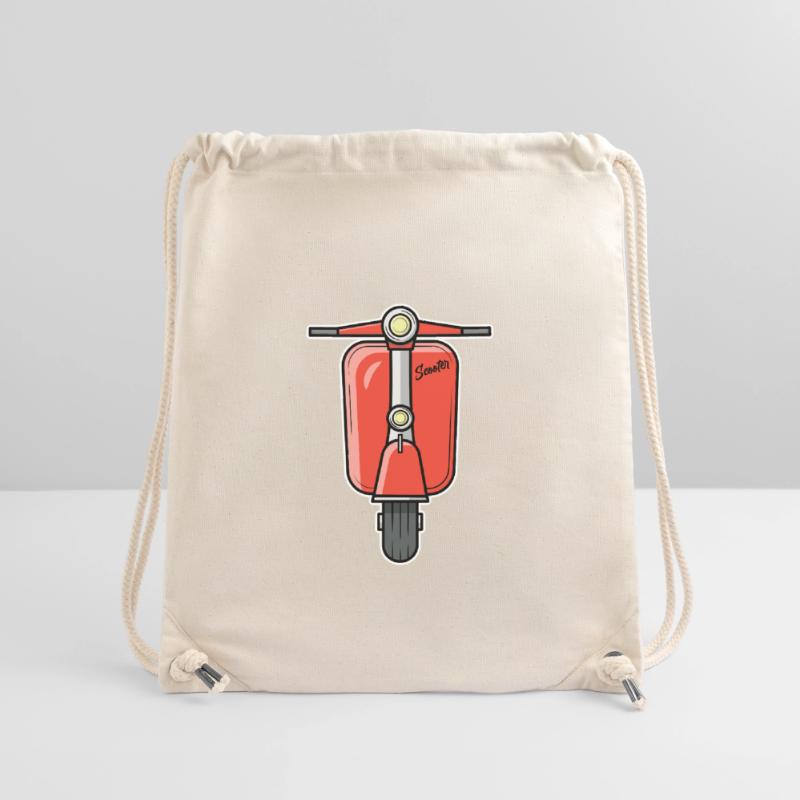 Scooter Motorroller Roller rot Stanley/Stella recycelter Gym Bag