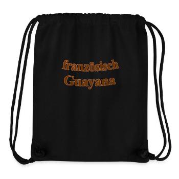 französisch Guayana - Stanley/Stella recycelter Gym Bag - Schwarz - Vorne