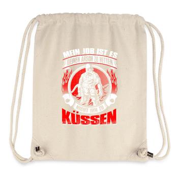 Arsch retten - Stanley/Stella recycelter Gym Bag - Naturweiß - Vorne