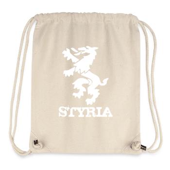 Steiermark - Stanley/Stella recycelter Gym Bag - Naturweiß - Vorne