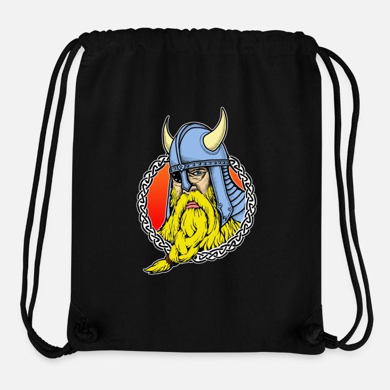 Odin - Stanley/Stella recycelter Gym Bag - Schwarz