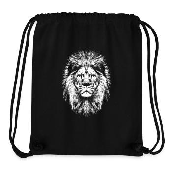 Löwenkopf / Lion's Head - Stanley/Stella Recycled Gym Bag - black - Front