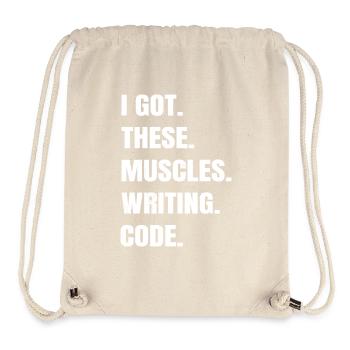 Cool Health Informatics Specialist Shirts - Stanley/Stella Recycled Gym Bag - natural - Front