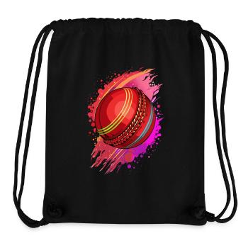 Kosmischer Cricket-Kampf - Stanley/Stella recycelter Gym Bag - Schwarz - Vorne