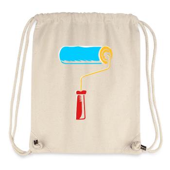 Maler - Stanley/Stella recycelter Gym Bag - Naturweiß - Vorne