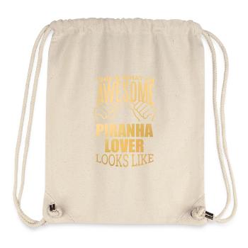 Piranha - Stanley/Stella Recycled Gym Bag - natural - Front