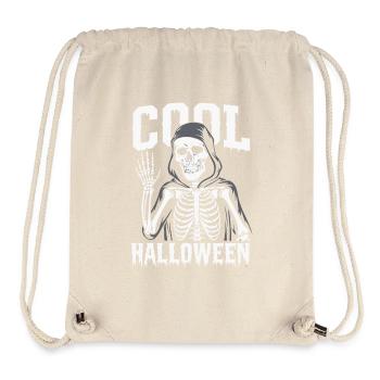 Cooles Halloween Skelett - Stanley/Stella recycelter Gym Bag - Naturweiß - Vorne
