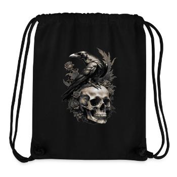 Dark Soul - Stanley/Stella recycelter Gym Bag - Schwarz - Vorne