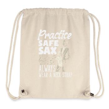 Saxophone - Stanley/Stella Recycled Gym Bag - natural - Front