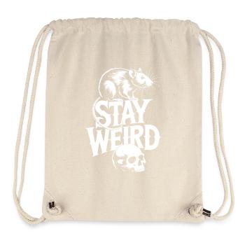 Reste Rat bizarre - Sac à cordon recyclé Stanley/Stella - blanc naturel - Devant