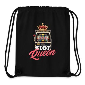 Slots Queen Casino Gambling Jackpot - Stanley/Stella Recycled Gym Bag - black - Front