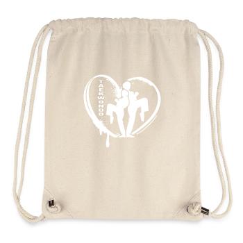 Taekwondo-girl Taekwondo-sisters Allkampf - Stanley/Stella Recycled Gym Bag - natural - Front